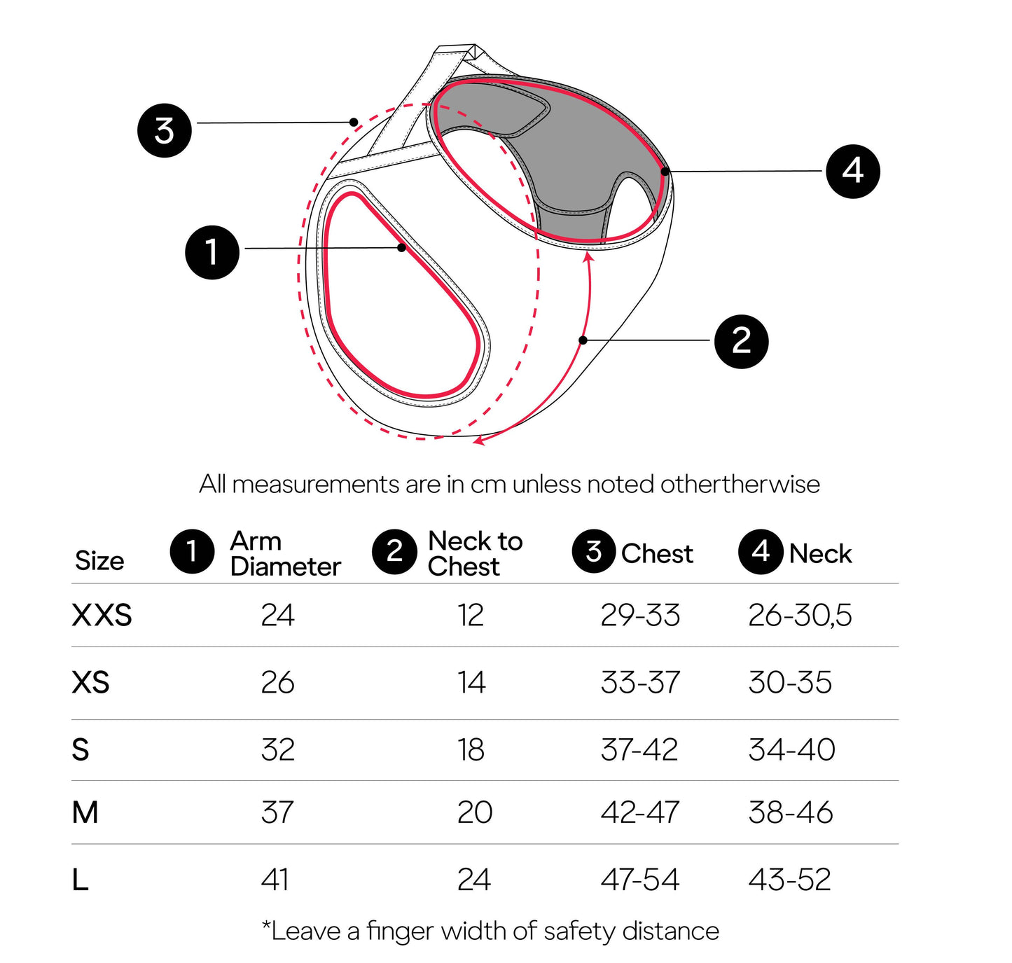 Beige Vegan Leren Harnas, Jala: XS