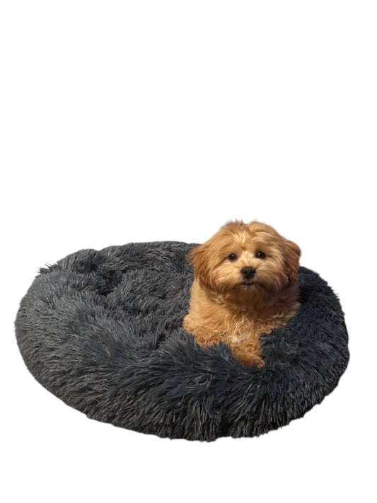 Hondenmand Donut Donkergrijs