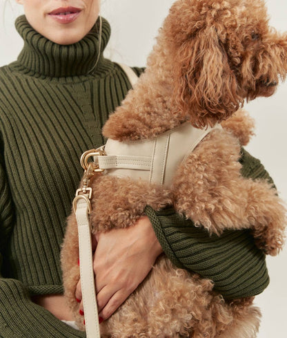 Beige Vegan Leren Harnas, Jala: S