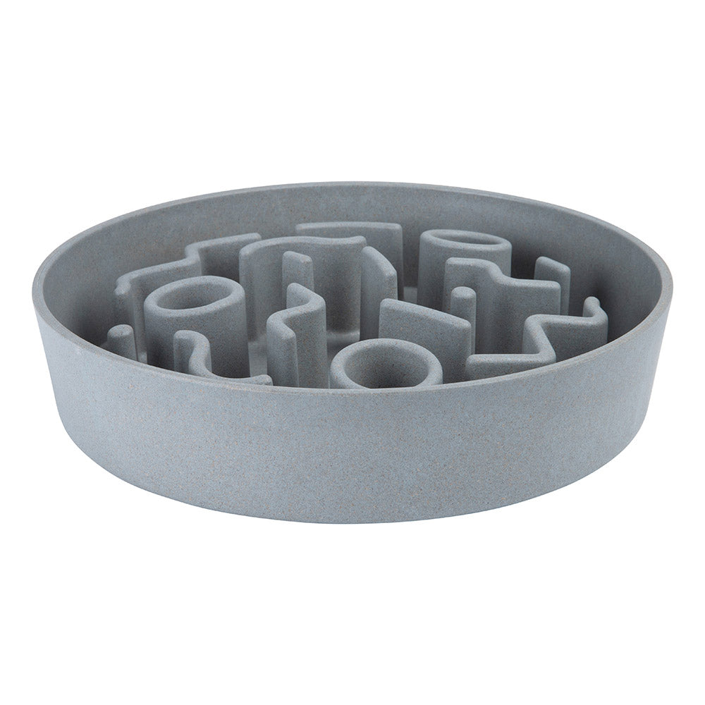 BAMBOO Slow Feeder voor Honden Ice Blue - Ø28 cm