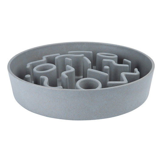 BAMBOO Slow Feeder voor Honden Ice Blue - Ø28 cm