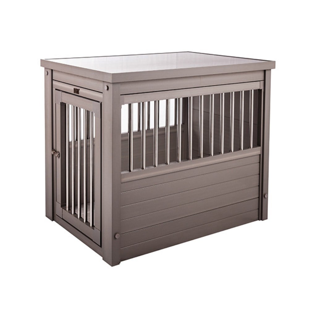InnPlace™ Hondenbench & bijzettafel Gray L