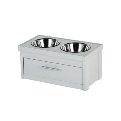 Piedmont Pet Diner Antique White S