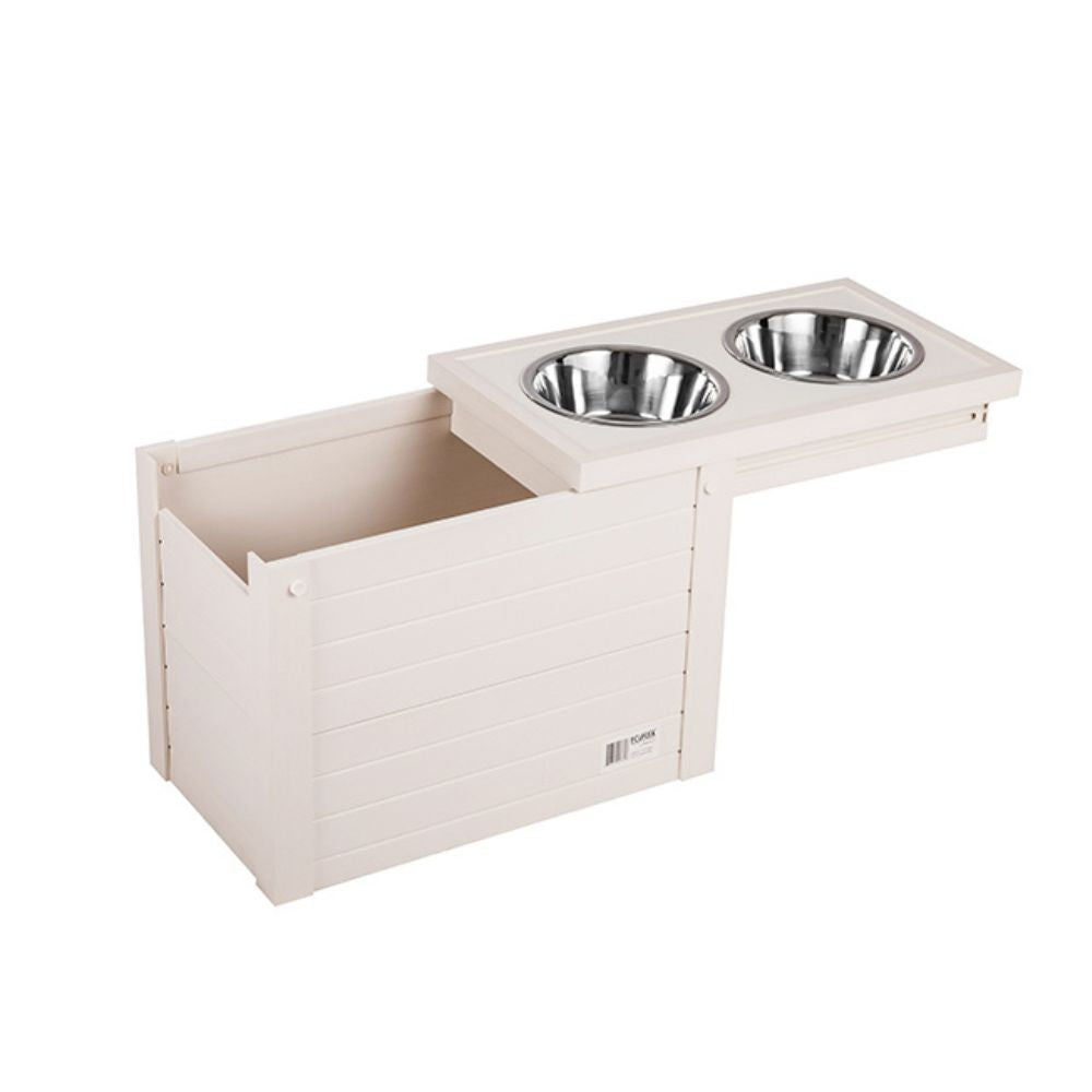 Piedmont Pet Diner Antique White XL