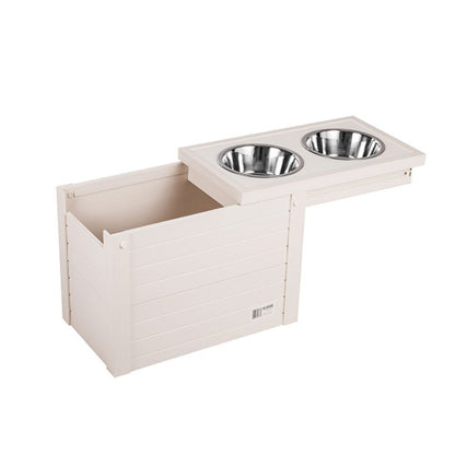 Piedmont Pet Diner Antique White XL